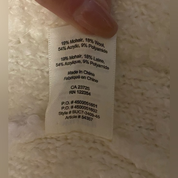 •SOLD• Aritzia Wilfred Free Acrylic Mohair Open Cardigan - Picture 8 of 10